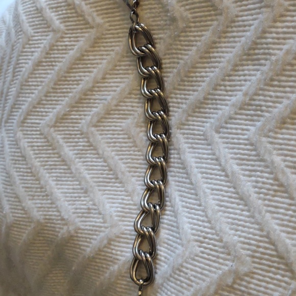 Italian Designer MILOR Stainless Steel Chunky Parallel Curb Chain Bracelet. - Picture 8 of 10